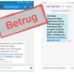 Betrug SMS ebay-Kleinanzeigen