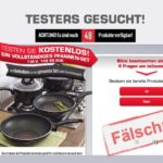 E-Mail von Tefal "Wir suchen nach Testern" ist eine Fälschung