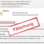 BaFin SecureTanV3 Phishing