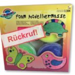 TEDi ruft Foam Modelliermasse zurück