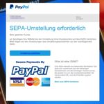 2017-03-31 PayPal Spam SEPA Umstellung