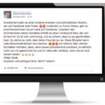 Facebook Kettenbrief automatische Posts