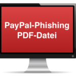 PayPal Phishing E-Mail PDF-Datei