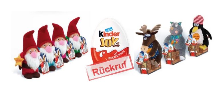 48+ Rueckruf ferrero liste mit bildern , Ferrero ruft kinder JoyProdukte mit Weihnachtsfiguren zurück