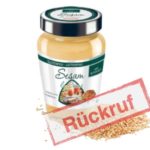 Rückruf Schock: Sesam La Creme enthält Salmonellen