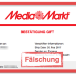 Betrug Werbung Gewinnspiel Media Markt Rabattkarte