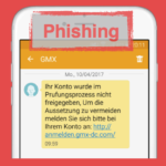 GMX Phishing SMS