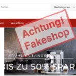 diekaffeefee.de: Fakeshop mit kopierten Impressum-Daten