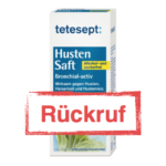 tetesept Hustensaft Rueckruf