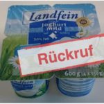 Rückruf Landfein Joghurt Norma