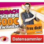 Hornbach Gewinnspiel Datensammler_log