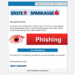 2017-10-13 Erste Bank Sparkasse Phishing Wichtige Kundeninformation