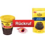 Rückruf Schoko Blättchen von Pickerd