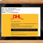 2019-03-29 DHL Spam-Mail Fake Auftragsbestaetigung