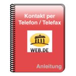 web-de Kontakt Telefon telefax