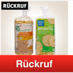 Rückruf Maiswaffeln Rossmann