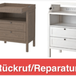 IKEA Rückruf Wickeltisch