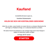 2019-07-20 Fake-Mail im Namen von Kaufland