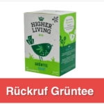 Rückruf Gruentee dennree GmbH