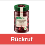 Rückruf Marmelade Rewe Sauerkirsche