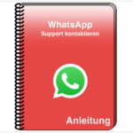 WhatsApp Support kontaktieren Anleitung