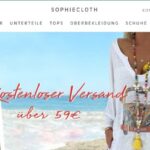 sophiecloth.com Onlineshop Erfahrungen Bewertungen