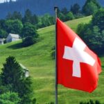 Schweiz Flagge Symbolbild