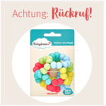 Rueckruf Rossmann Babydream Greifball